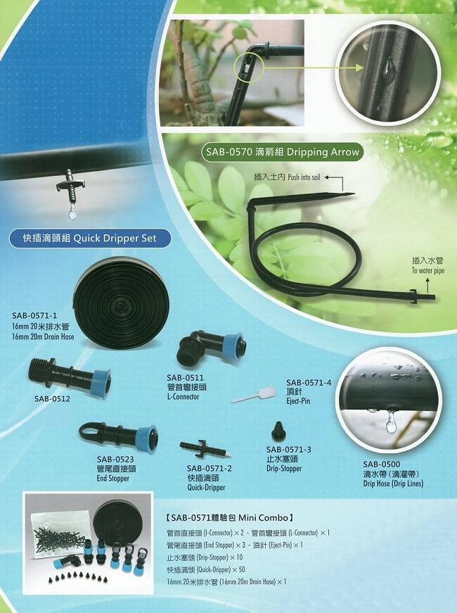 Dripper irrigate
