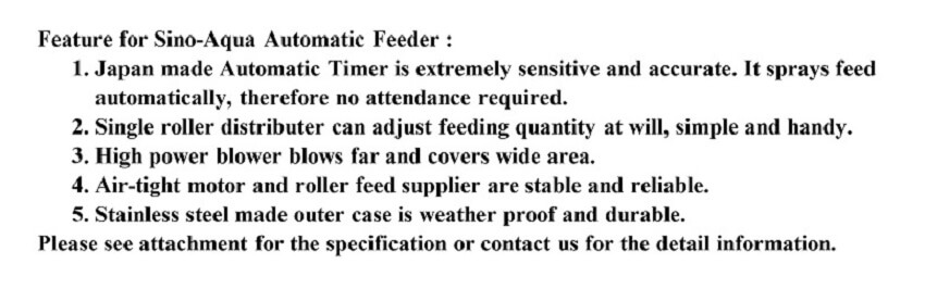 Automatic Feeder